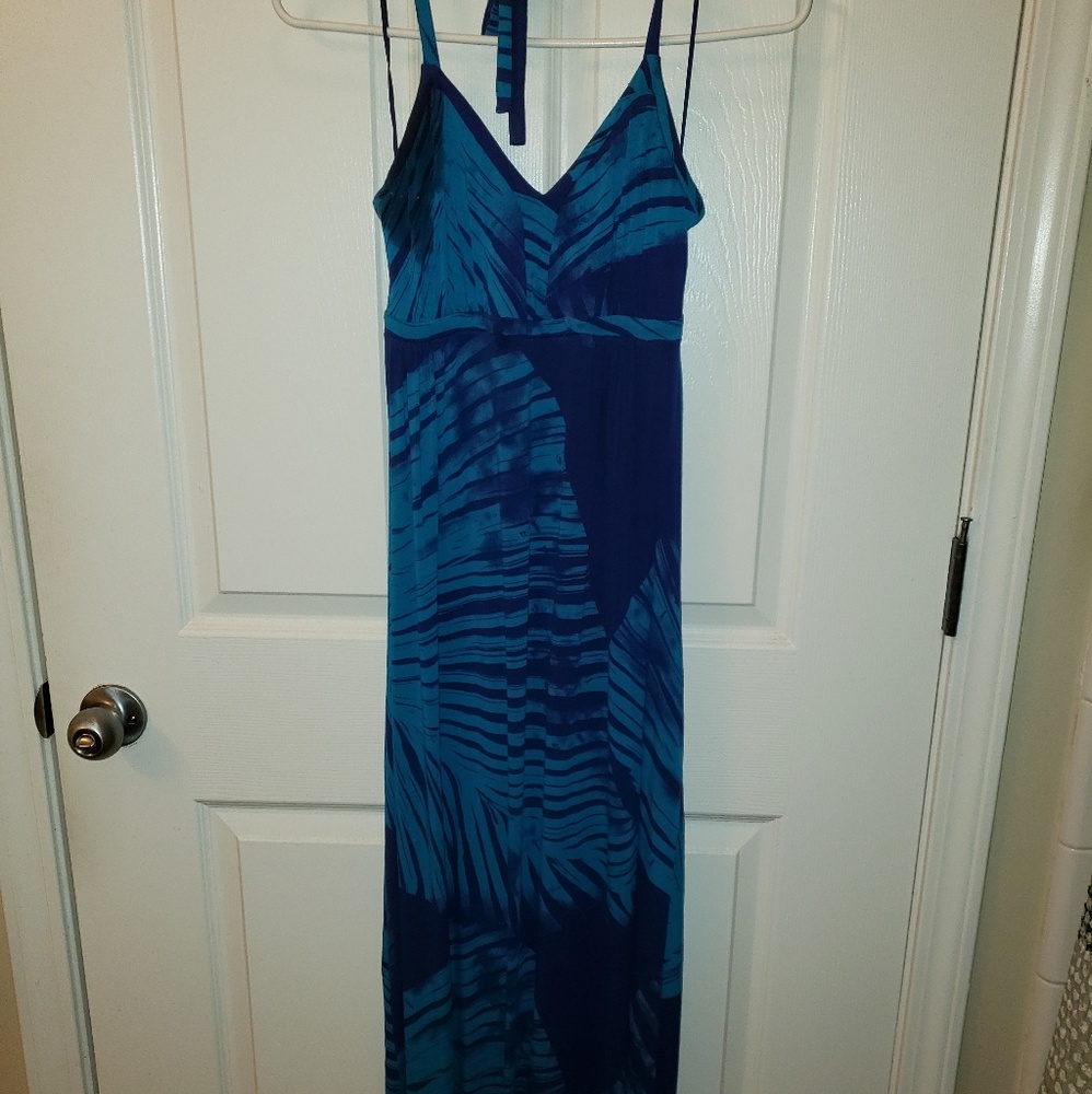 Express Halter Maxi Dress Sz M